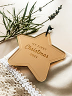 My First Christmas Star Ornament