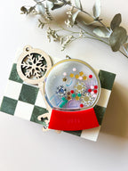 Personalised Snowdome Shaker Ornament