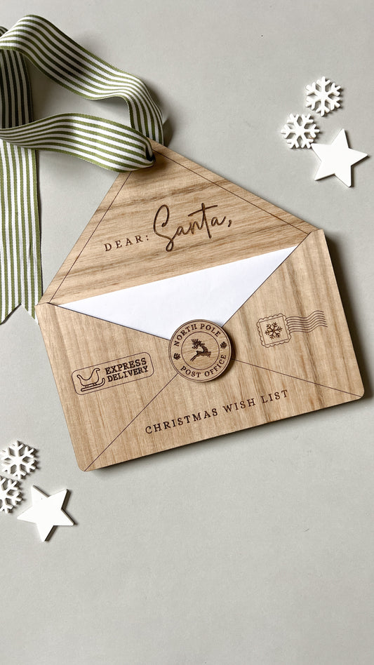 Wish List Envelope Ornament