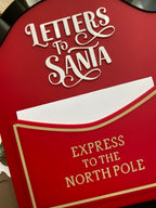Letters To Santa Wall Mailbox
