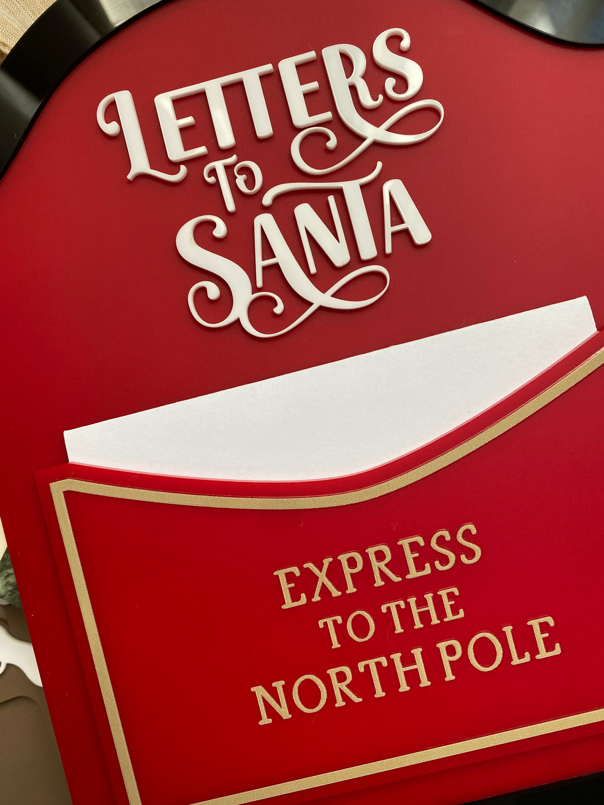 Letters To Santa Wall Mailbox