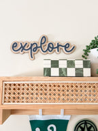 Triple Layered Name / Word Plaque