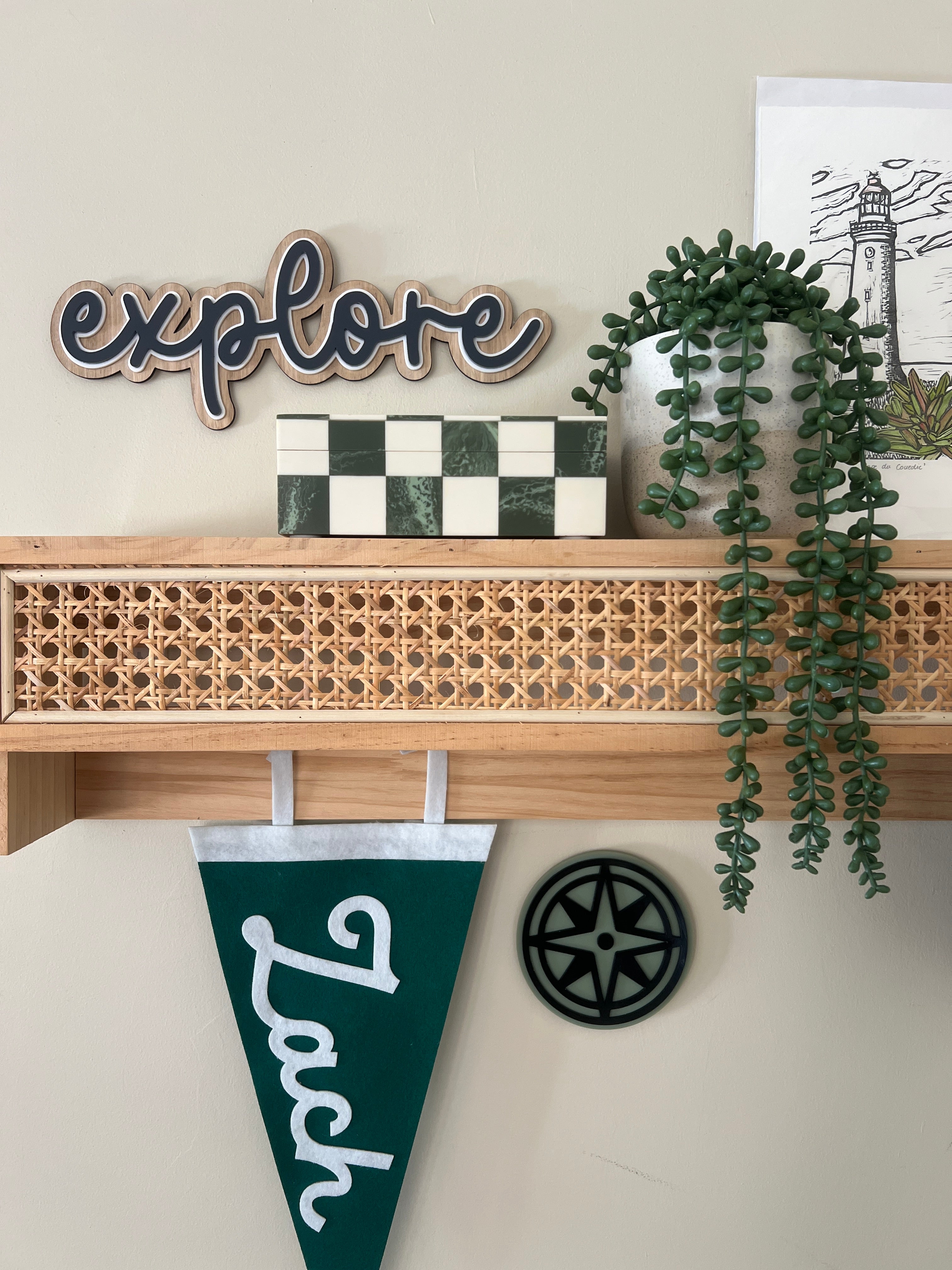 Triple Layered Name / Word Plaque