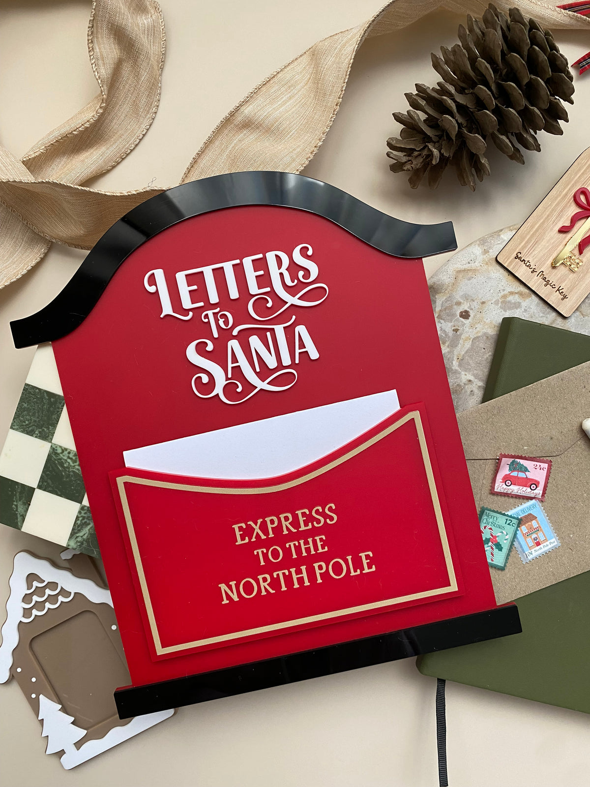 Letters To Santa Wall Mailbox