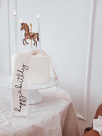 Cake Topper - Carousel Horse