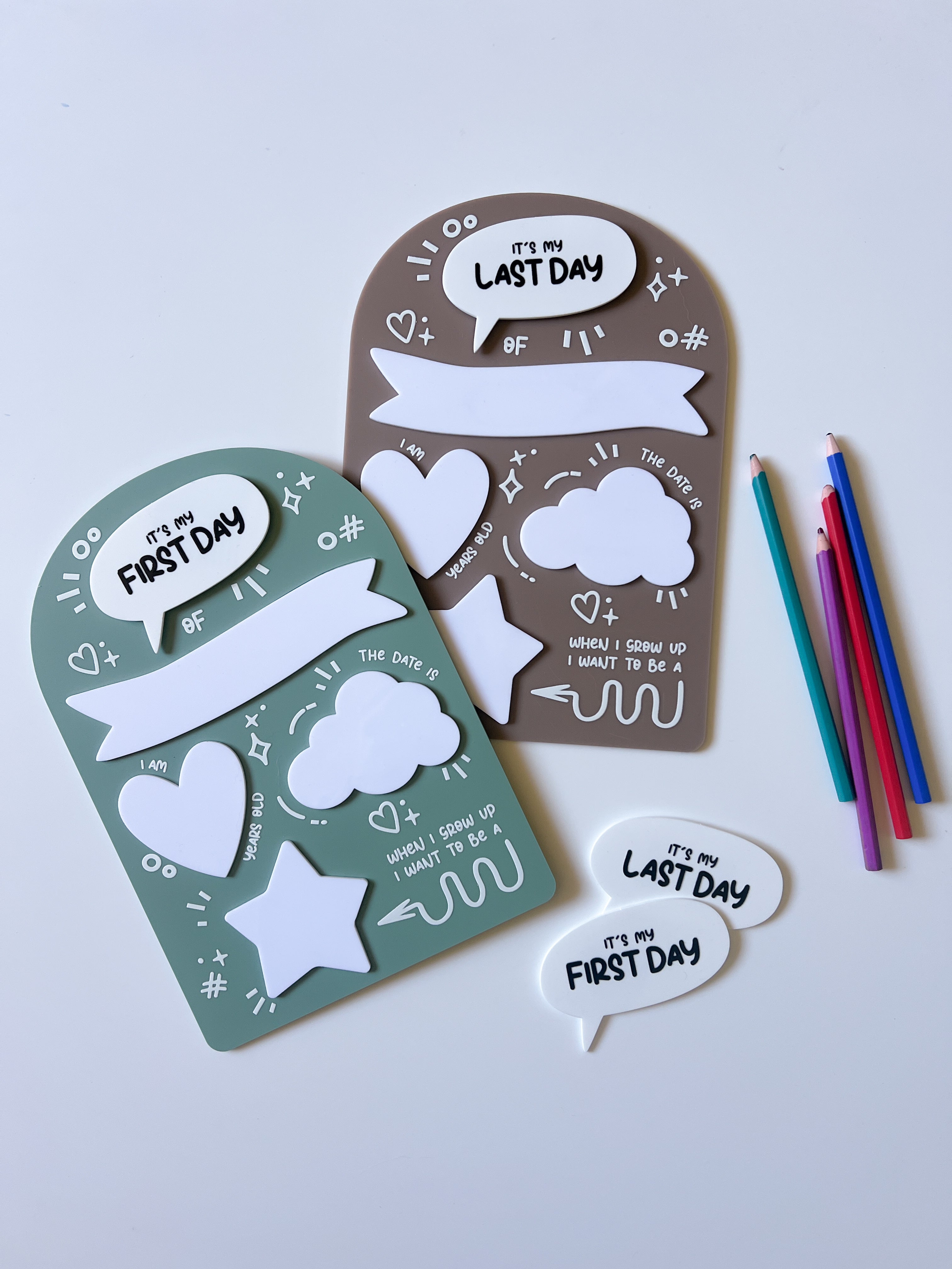 Acrylic School Board