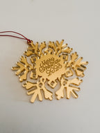 Christmas Snowflake Ornament
