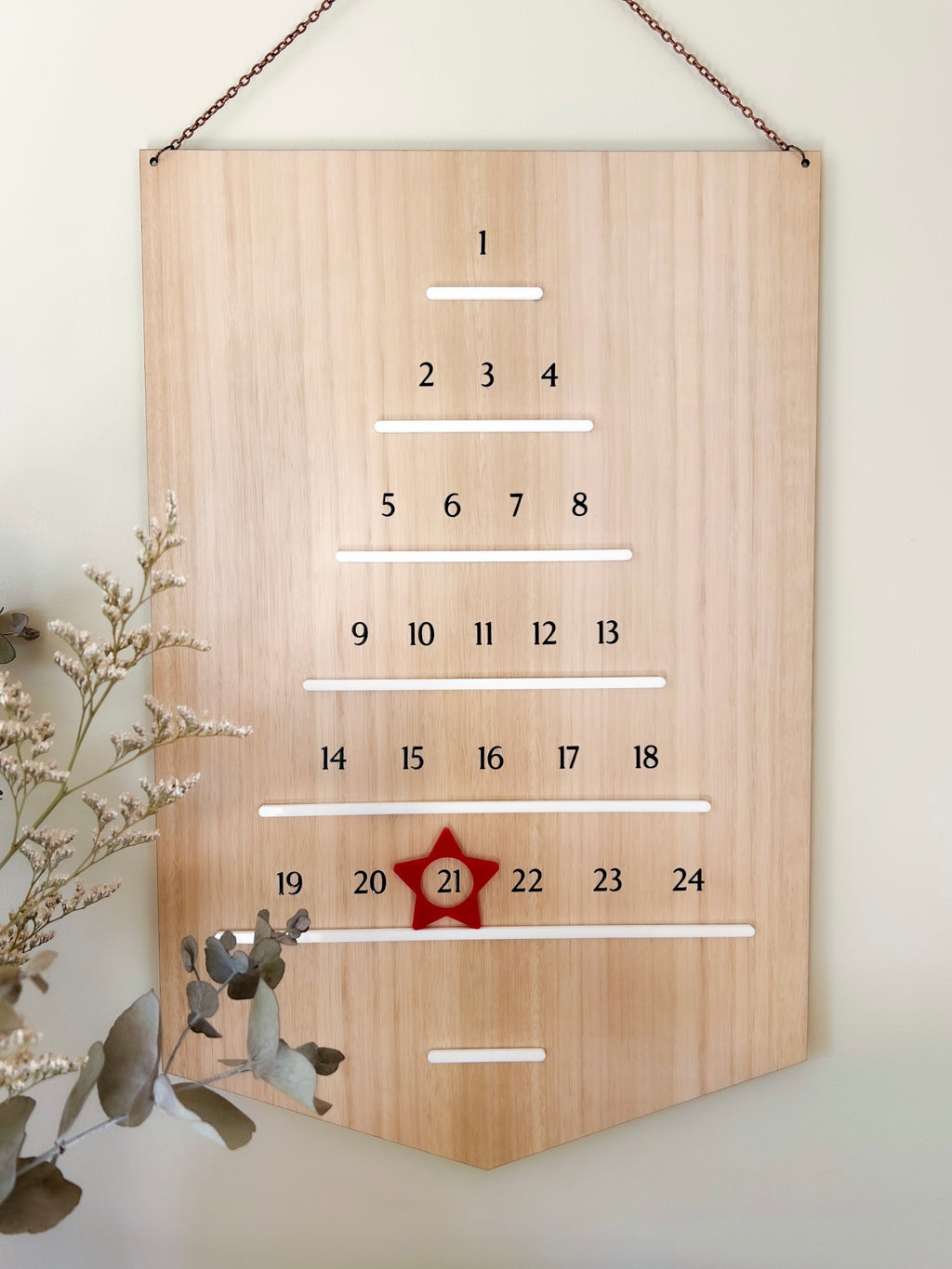 Minimalist Christmas Countdown