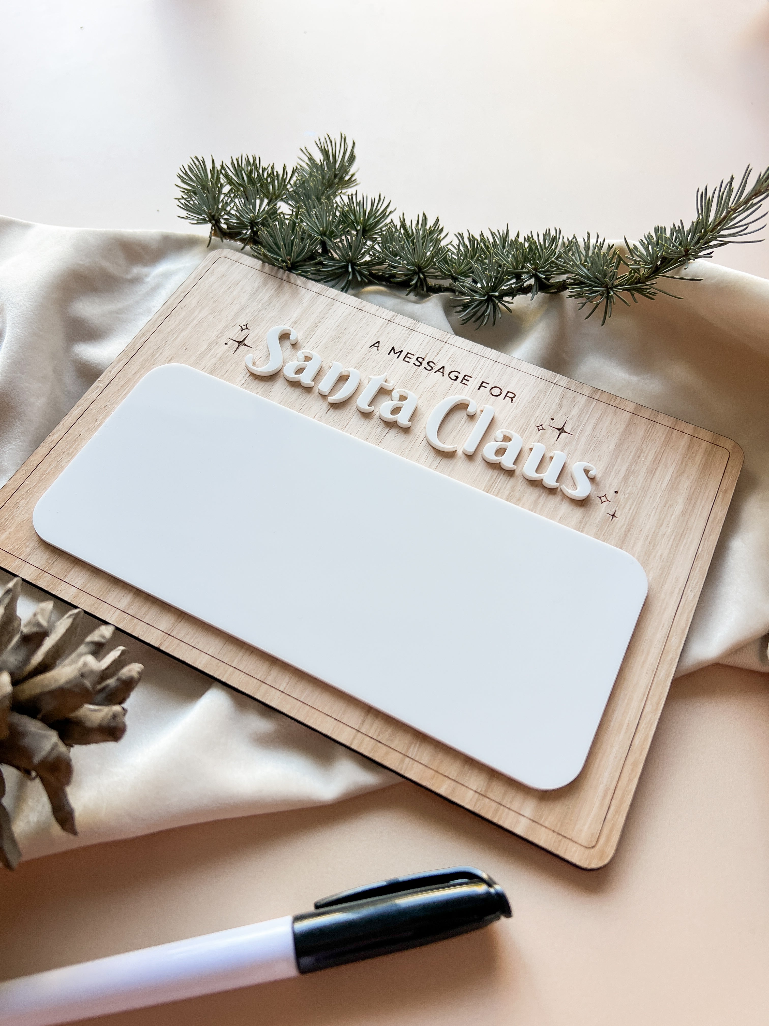 Message To Santa Board