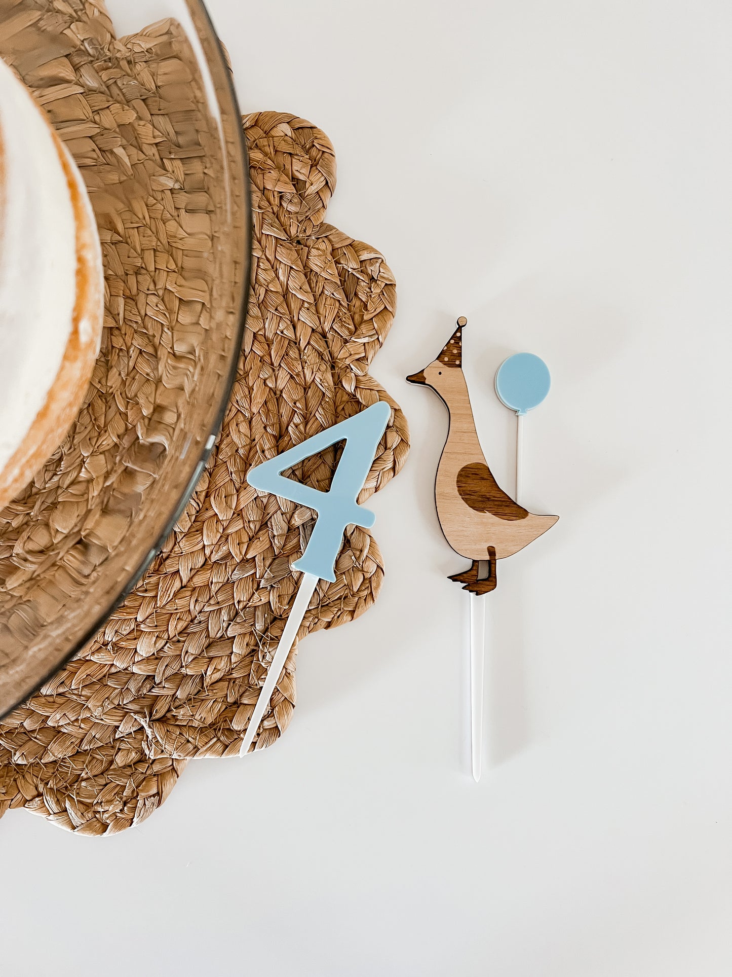 Goose Cake Topper