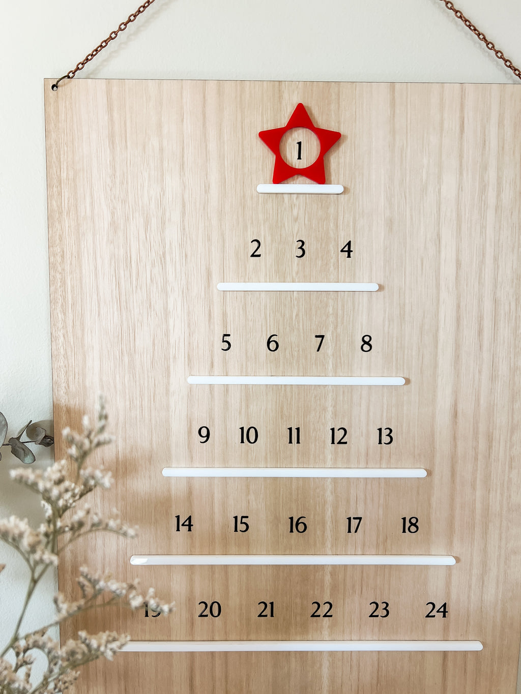 Minimalist Christmas Countdown
