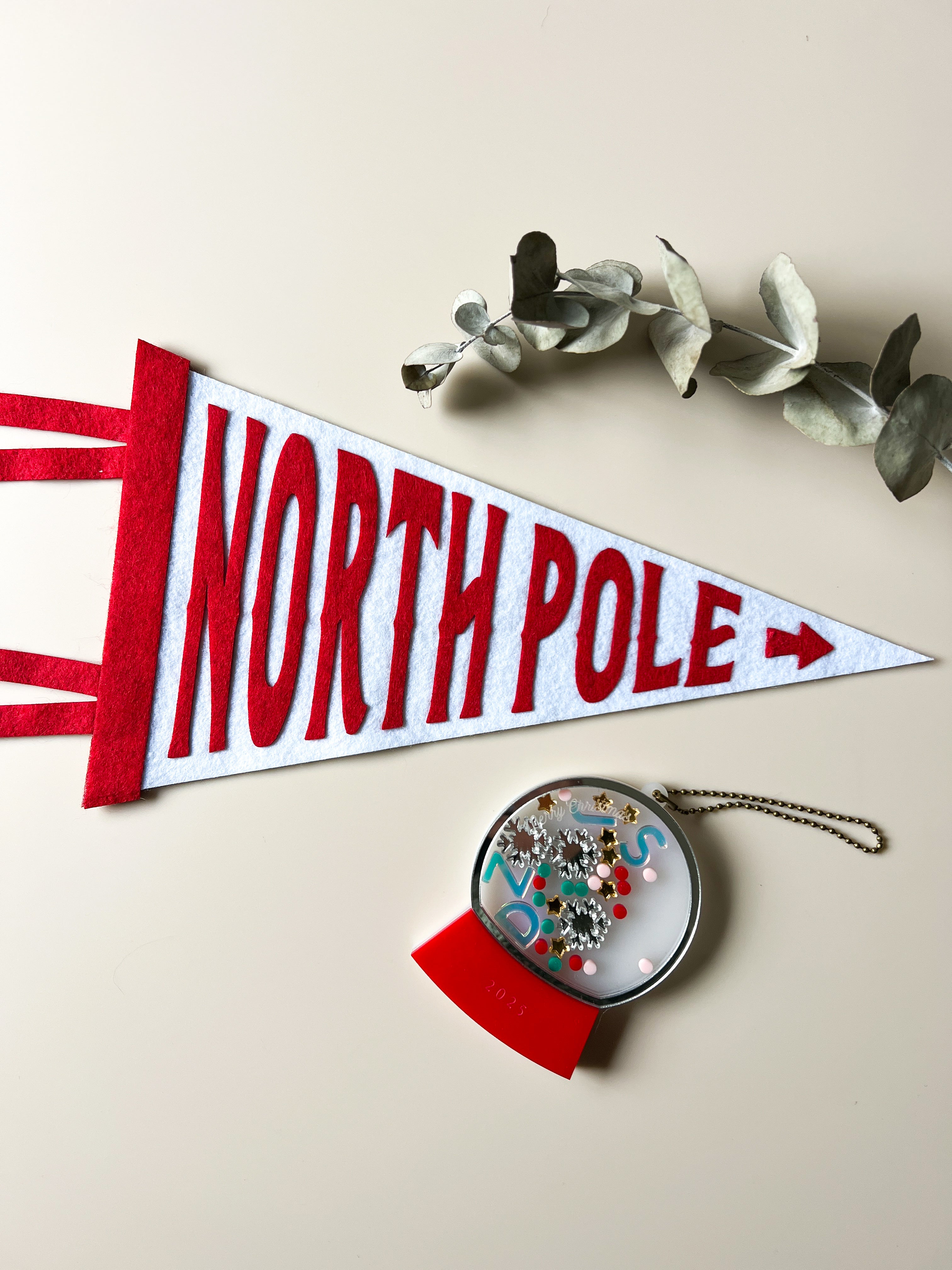 North Pole Pennant Flag
