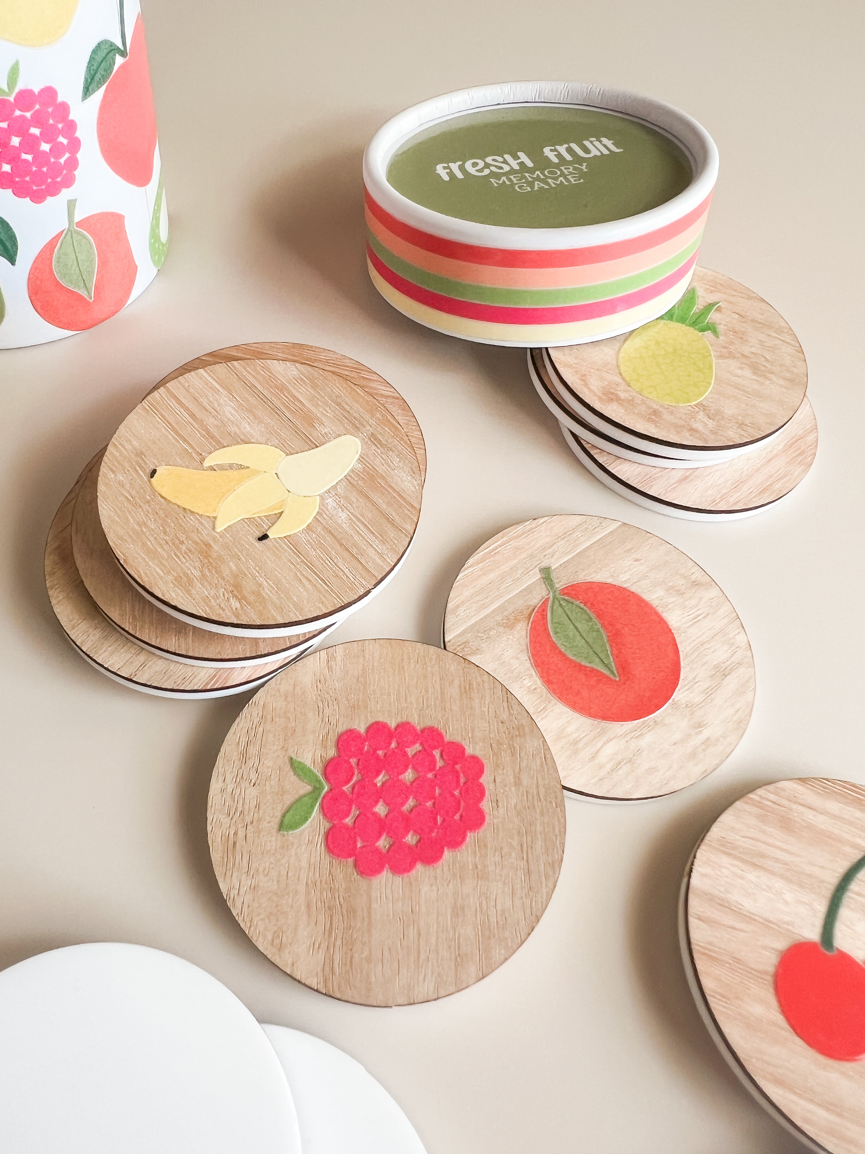 Matching Game - Fresh Fruits