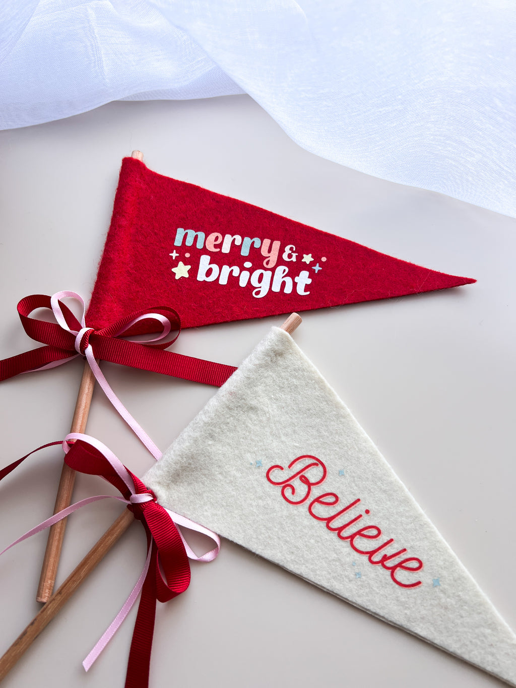 Christmas Mini Flags