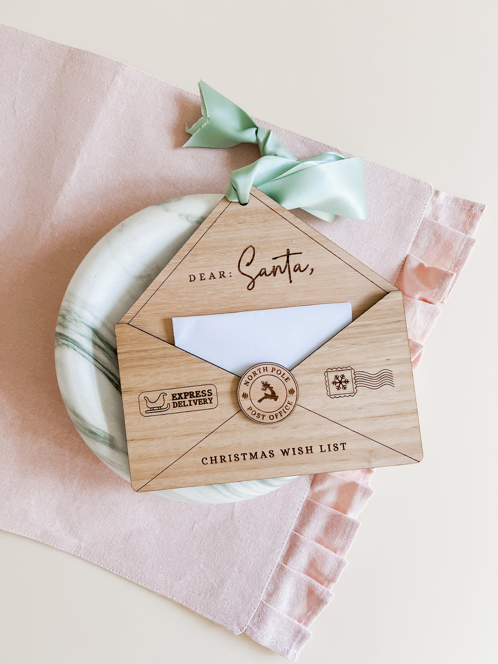 Wish List Envelope Ornament