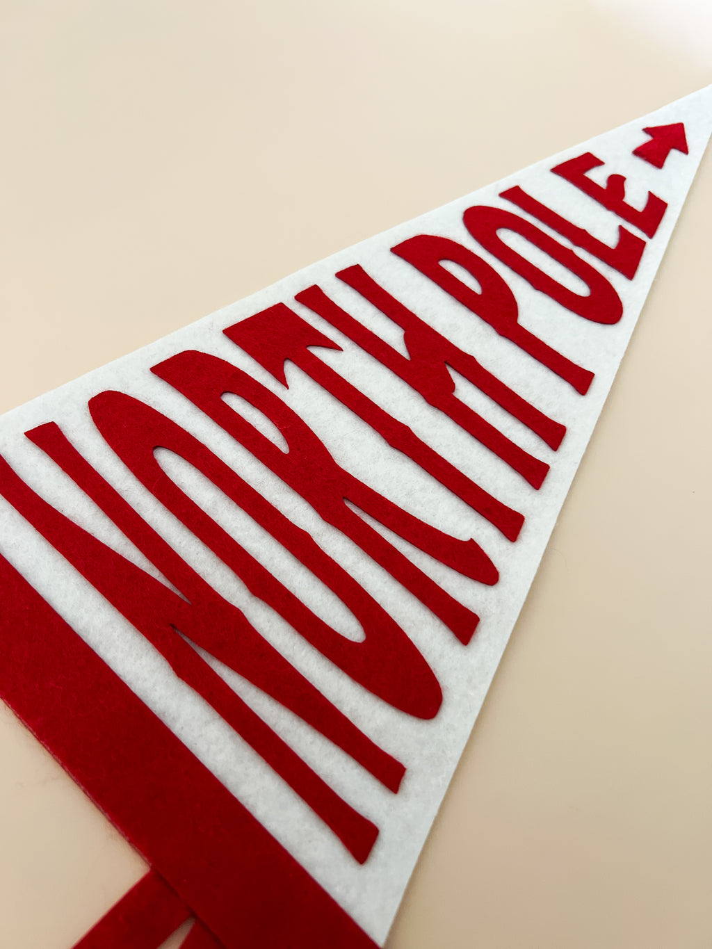 North Pole Pennant Flag