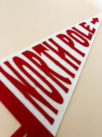 North Pole Pennant Flag