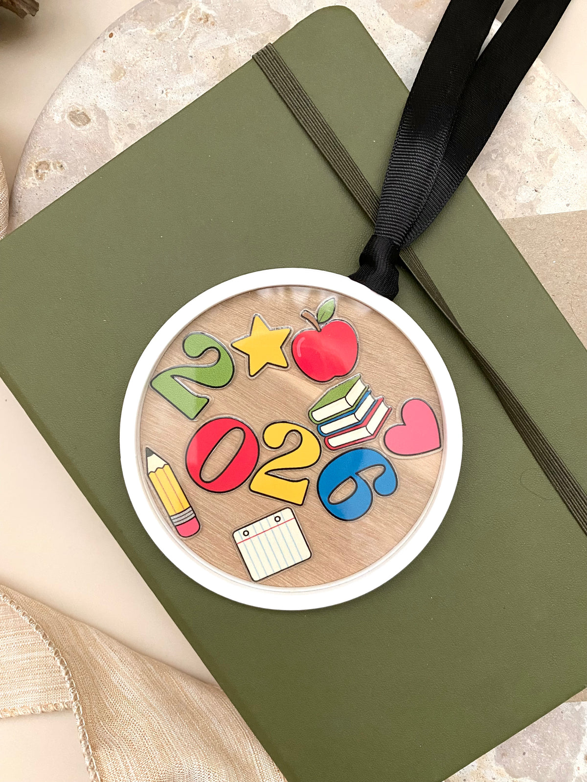 Teacher Shaker Ornament