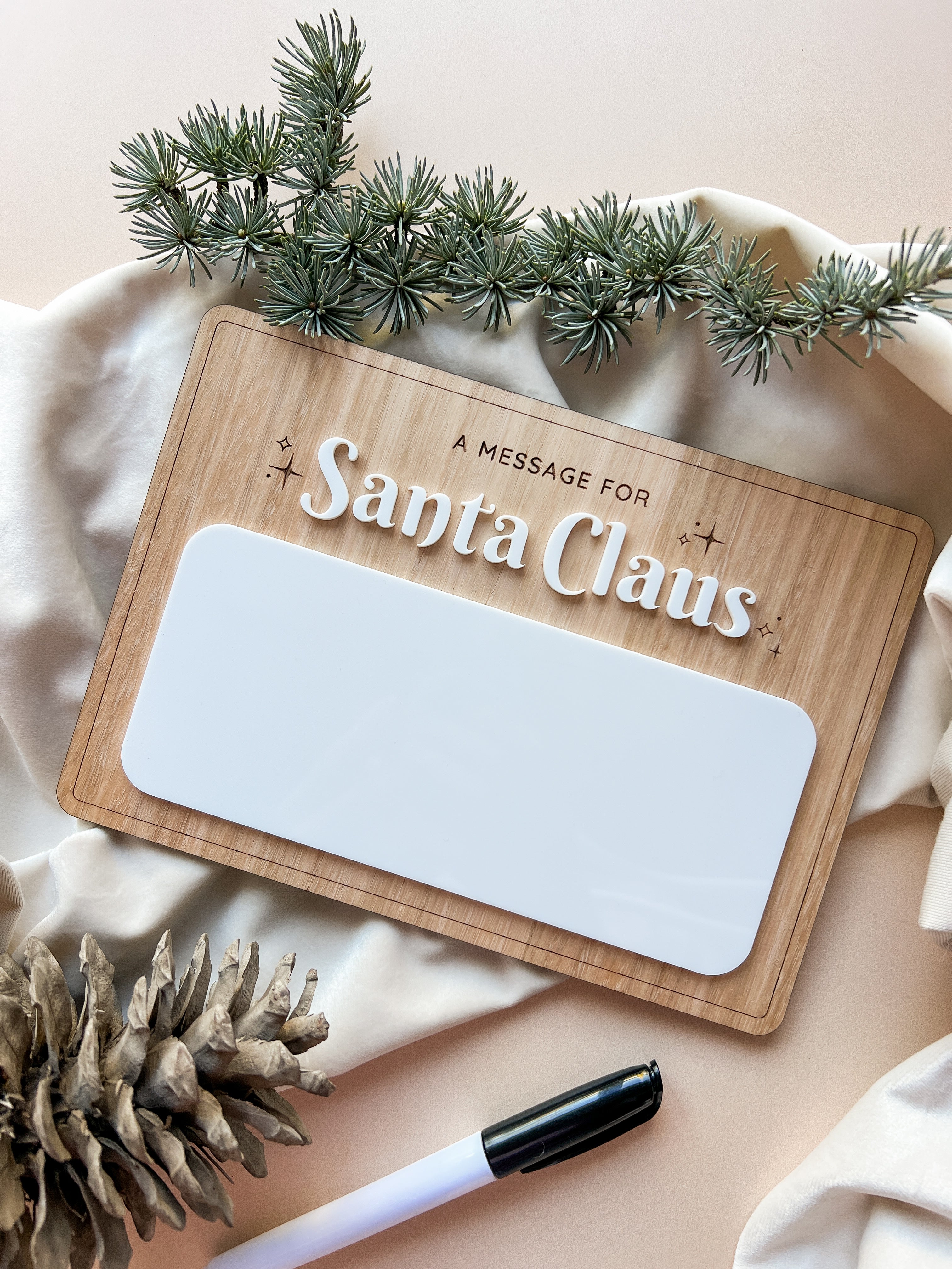 Message To Santa Board