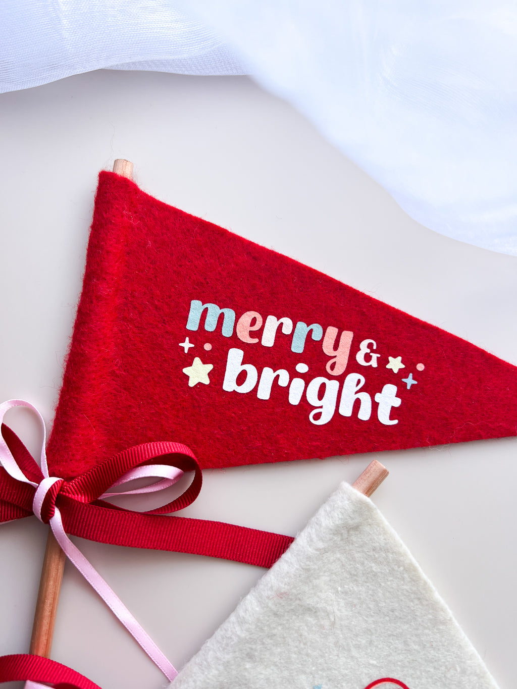 Christmas Mini Flags