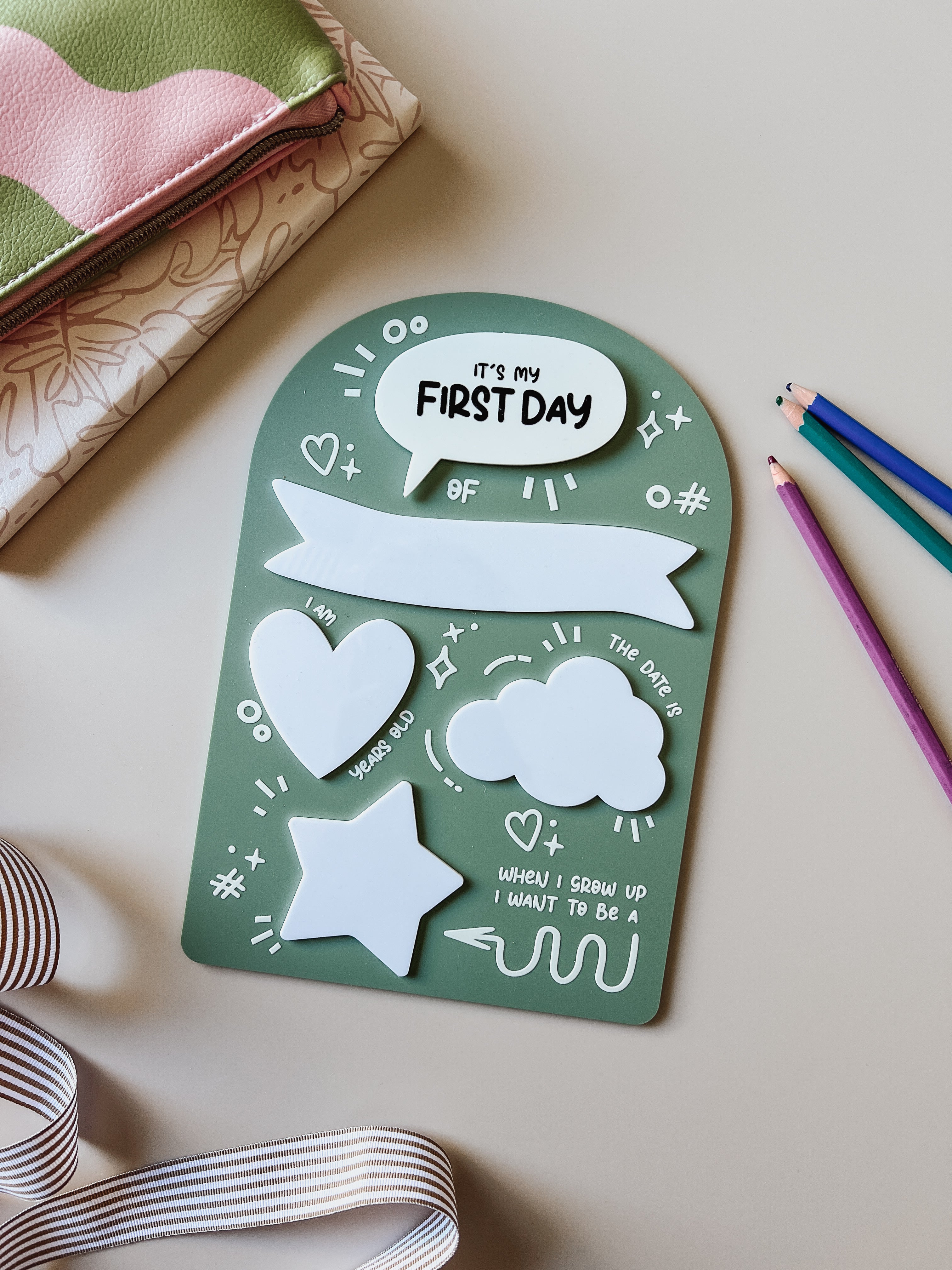 Acrylic School Board