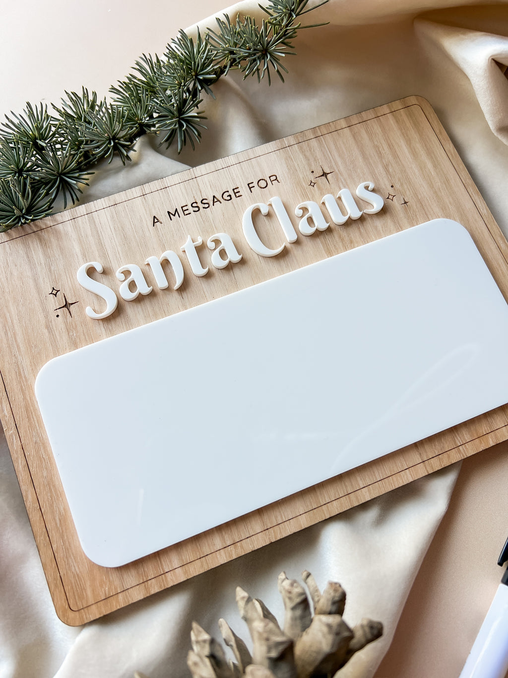 Message To Santa Board