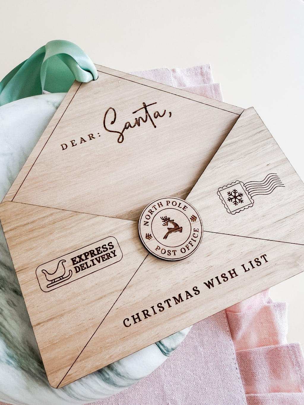 Wish List Envelope Ornament