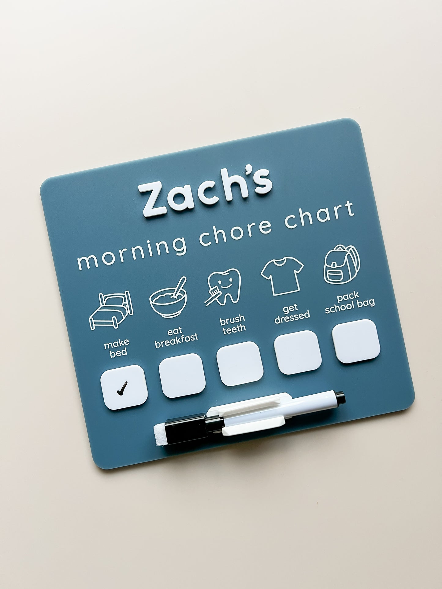 Morning Chore Chart