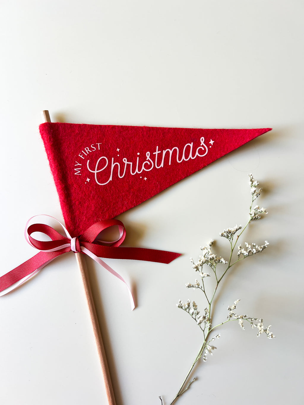 Mini Flag ‘My First Christmas’