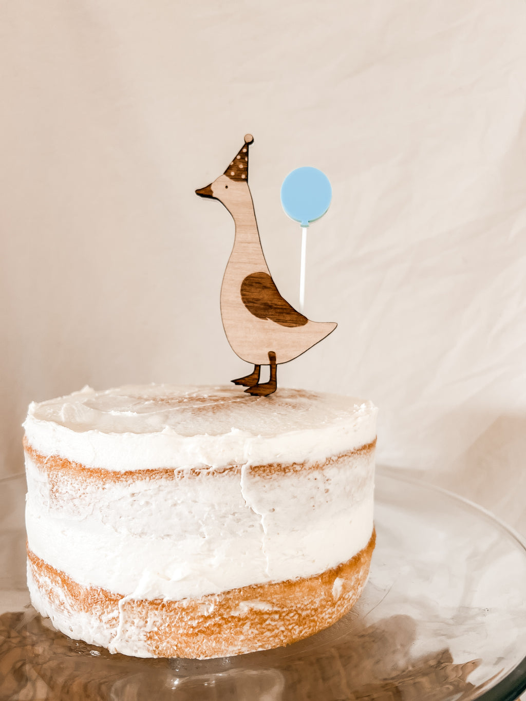 Goose Cake Topper