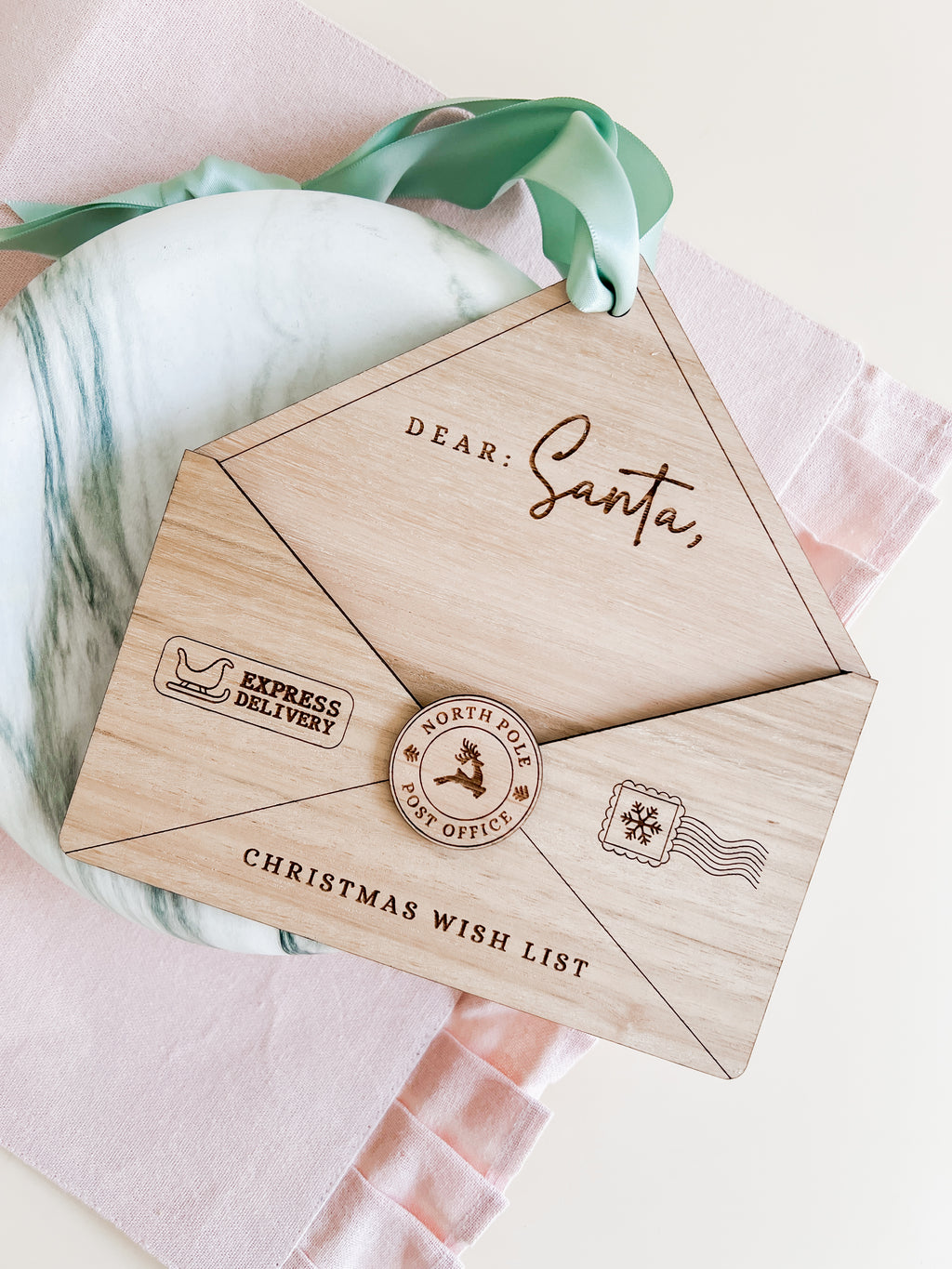 Wish List Envelope Ornament