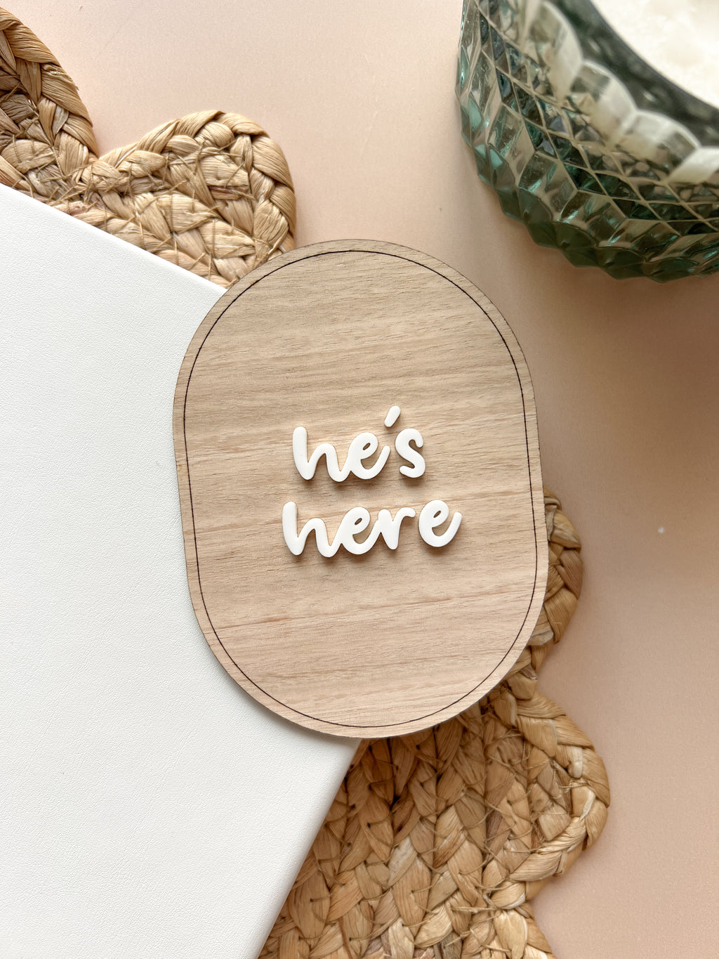 She's Here / He's Here Announcement