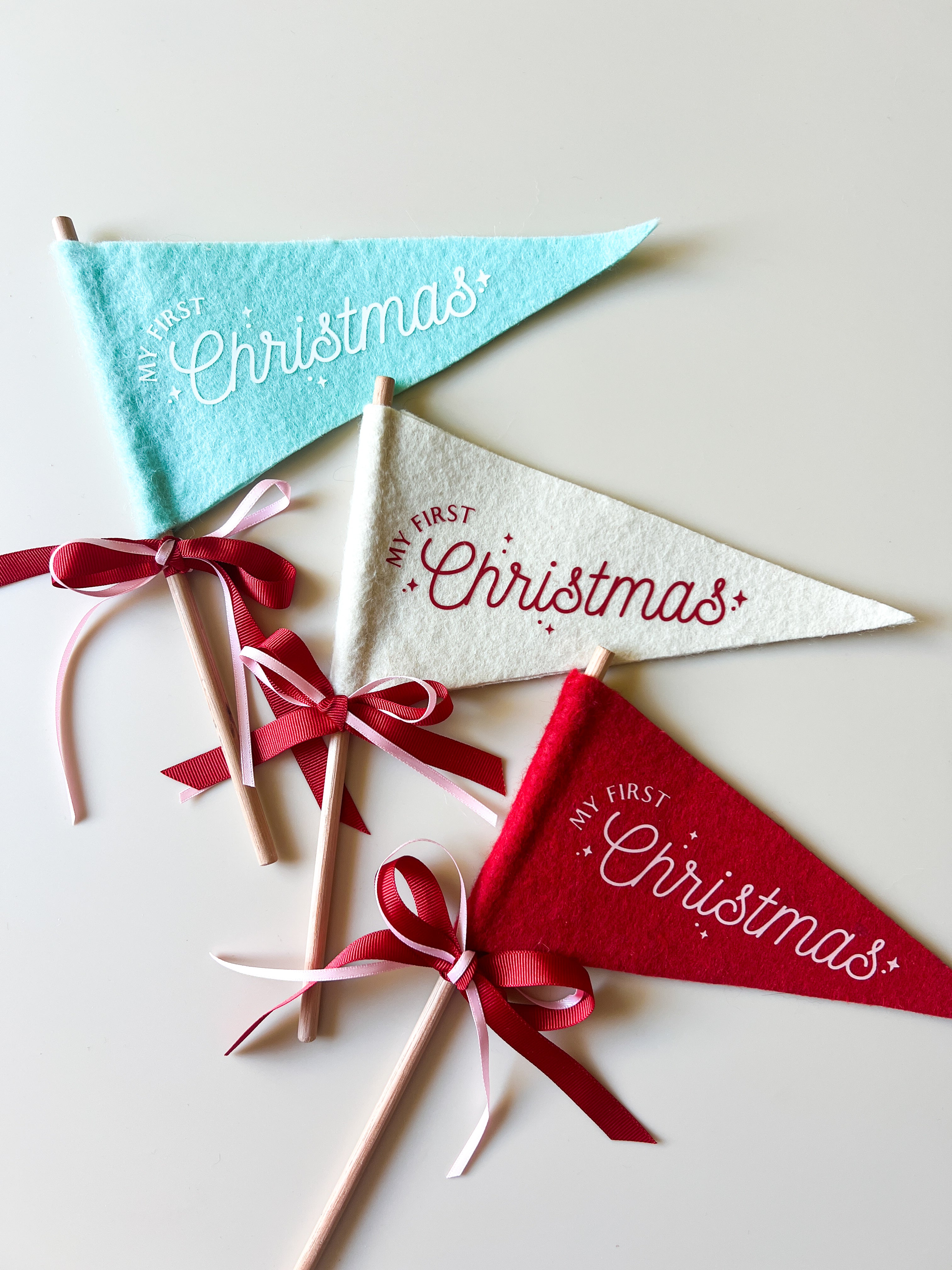 Mini Flag ‘My First Christmas’