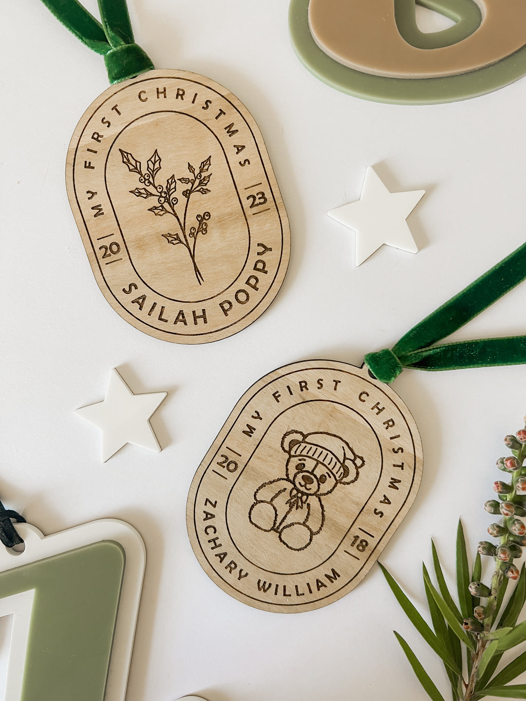 Personalised My First Christmas Ornament