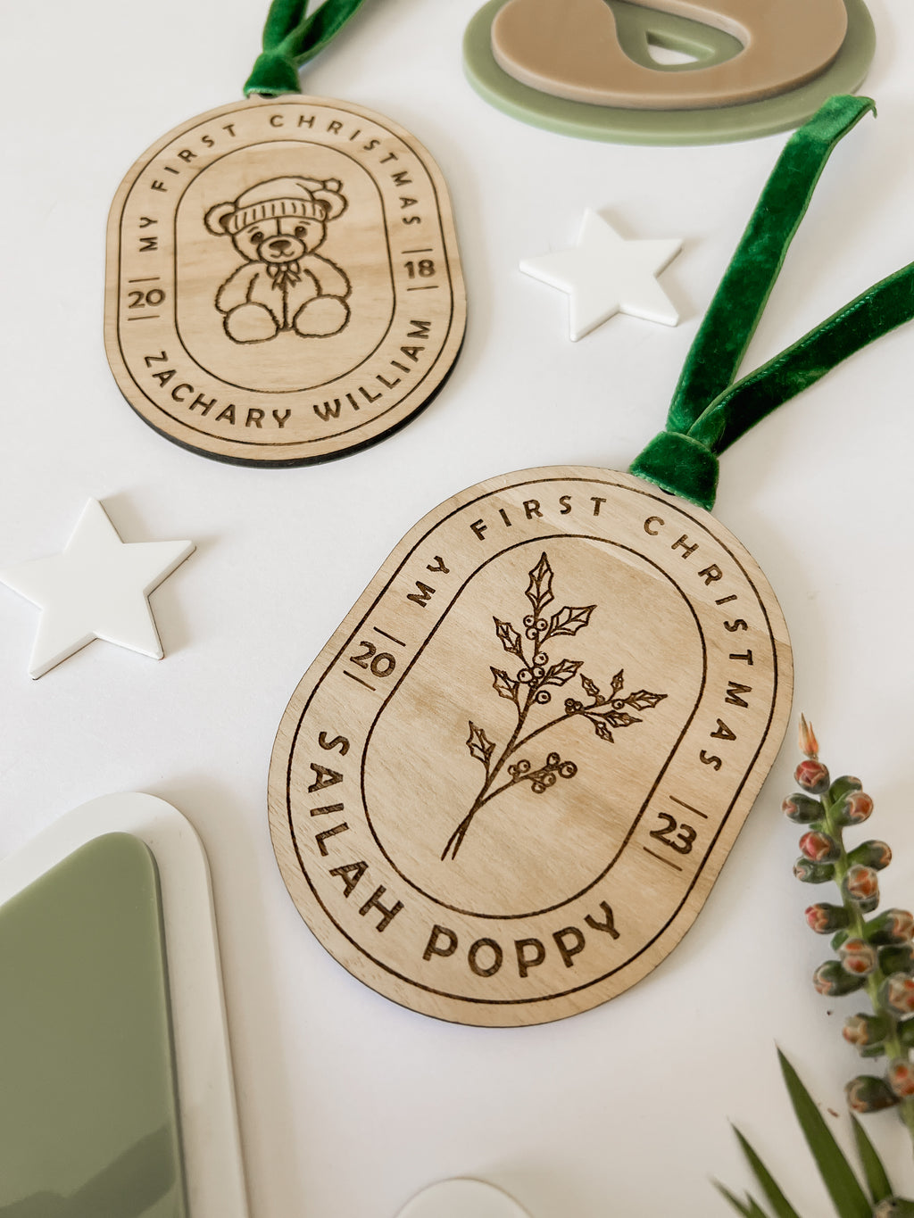 Personalised My First Christmas Ornament