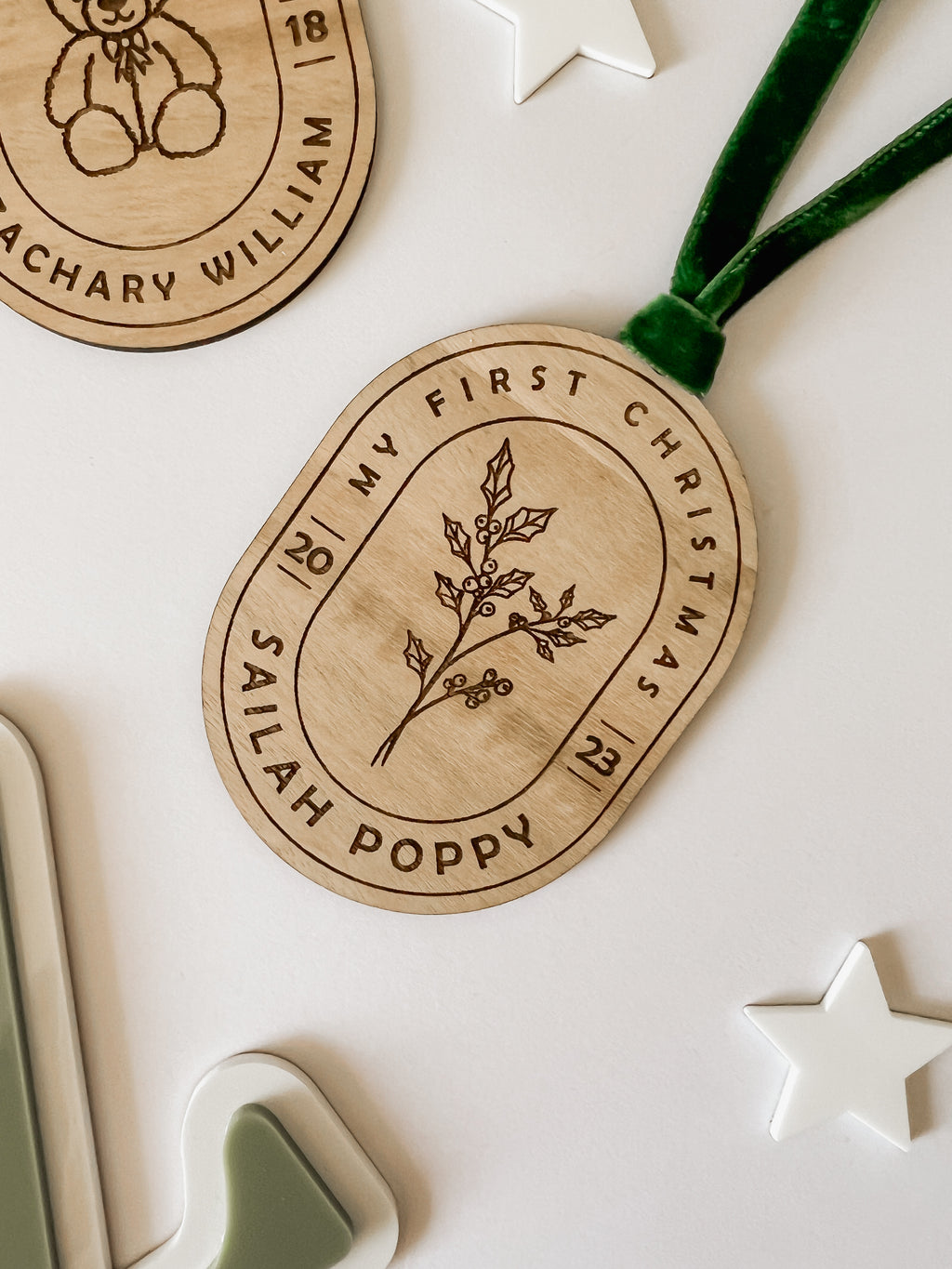 Personalised My First Christmas Ornament