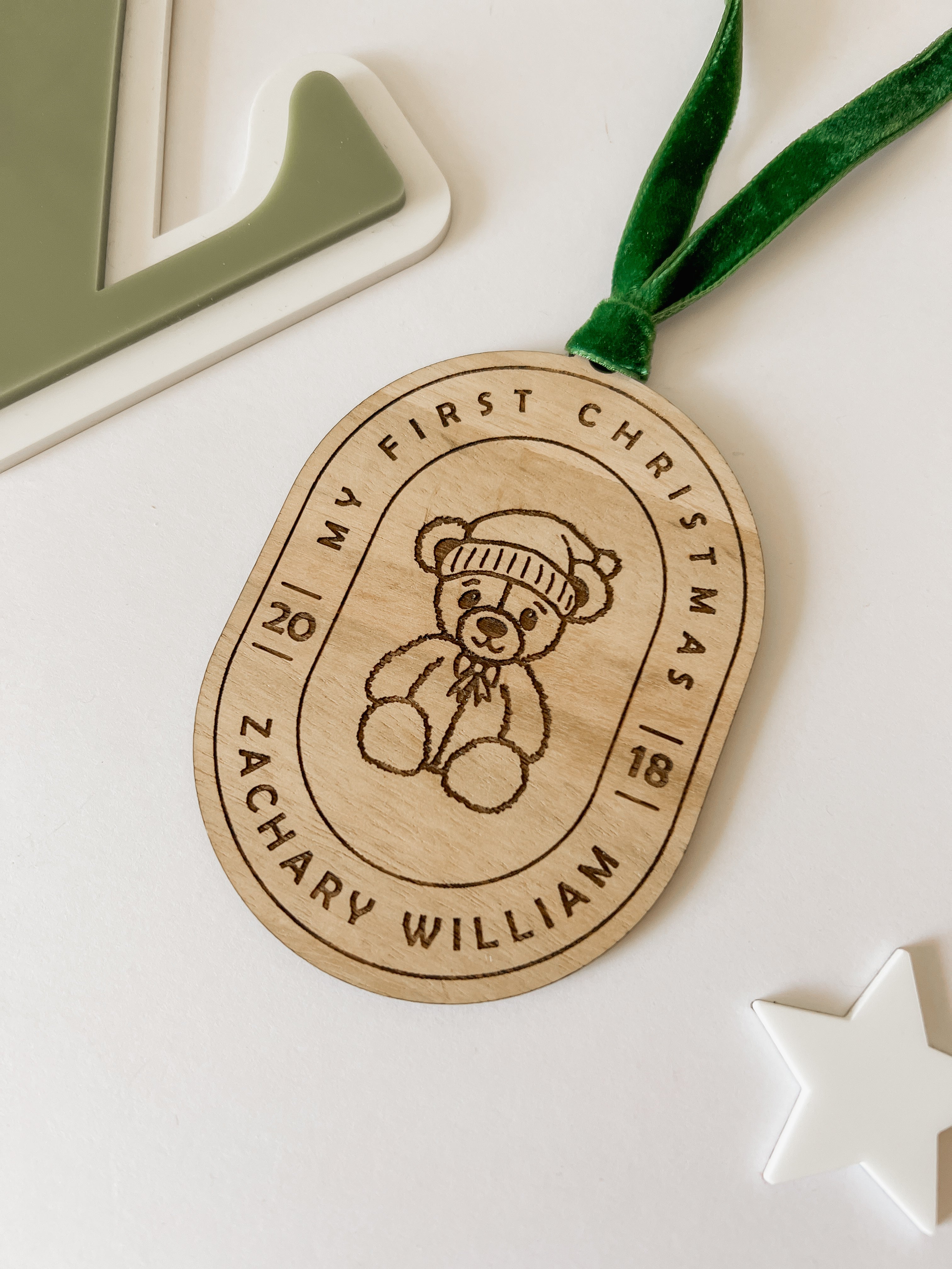 Personalised My First Christmas Ornament