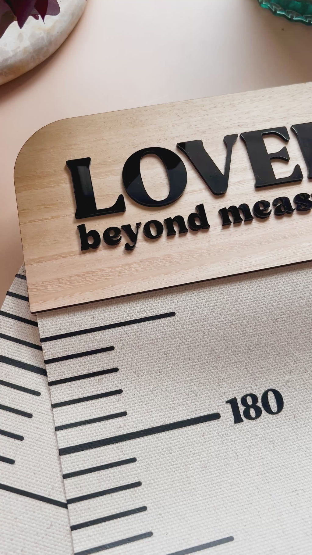 Height Chart - Loved Beyond Measure