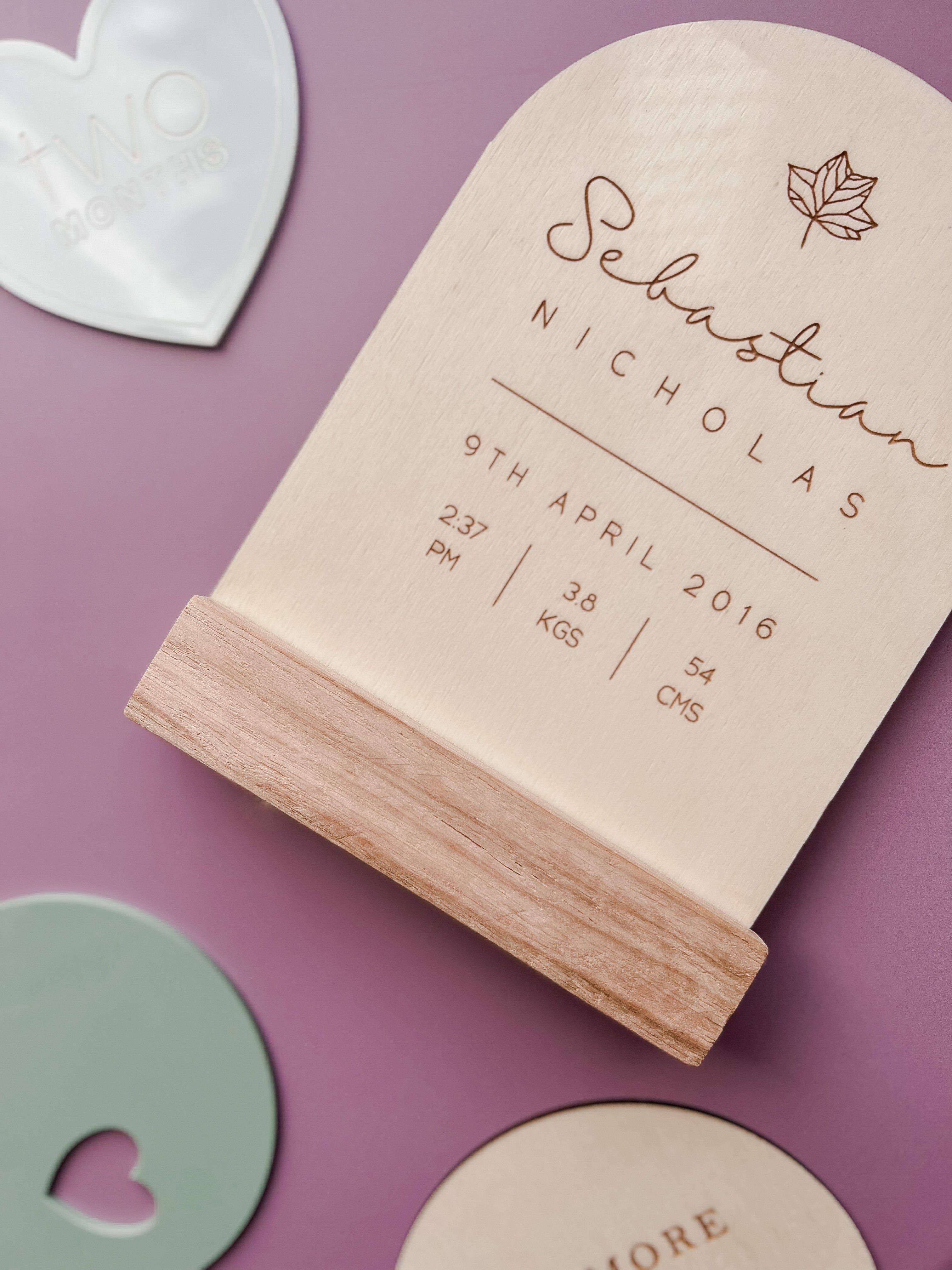 Timber Display Block